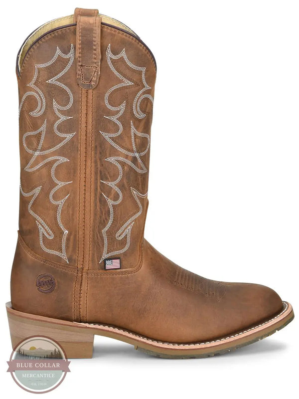 Double H DH1552 Dylan 12" Gel ICE Work & Western Boot profile