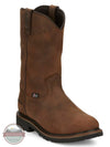 Justin SE4960 Wyoming Waterproof 10 Inch Work Boots profile