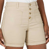 Lee 2314321 Legendary Patch Front Short in Oxford Tan front buttons