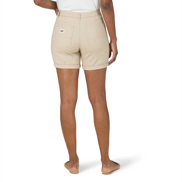 Lee 2314321 Legendary Patch Front Short in Oxford Tan rear view