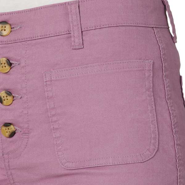 Lee 2314324 Legendary Patch Front Shorts in Dark Plum front pocket