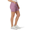 Lee 2314324 Legendary Patch Front Shorts in Dark Plum side view