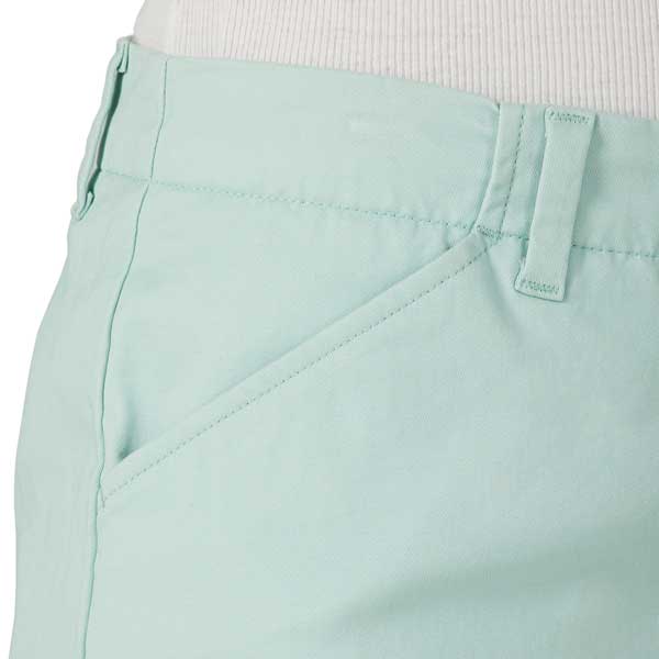 Lee 2314404 5 Inch Chino Shorts in Sea Green front pocket