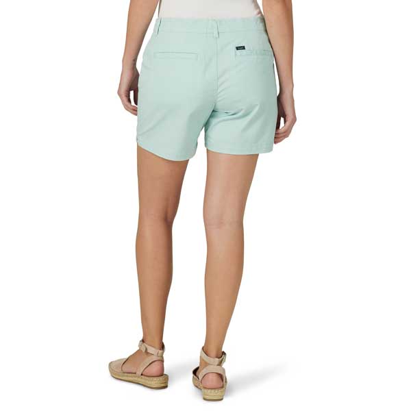 Lee 2314404 5 Inch Chino Shorts in Sea Green rear