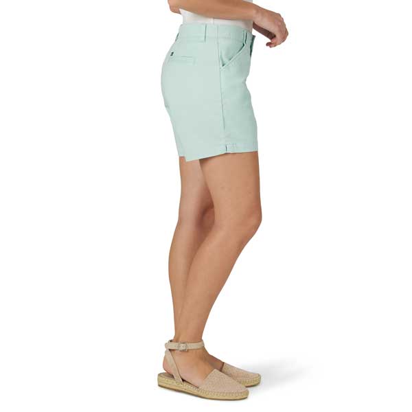 Lee 2314404 5 Inch Chino Shorts in Sea Green side
