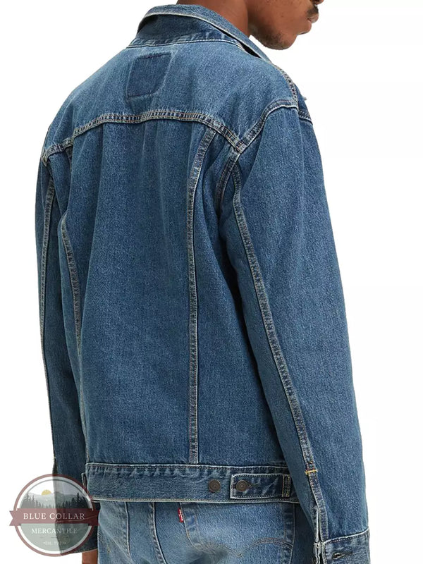 denim trucker jacket blue