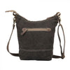 Myra Bag S-1319 Vintage Carved Shoulder Bag Back