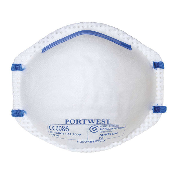 Portwest P200 N95 Respirator Mask white