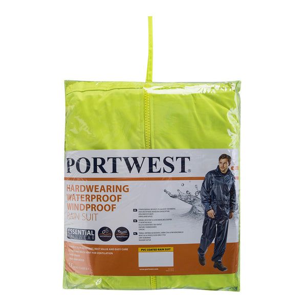 Portwest LLC L440 Essentials Rain suit 2 Piece Suit