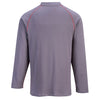 Portwest FR01GRY Bizflame FR Crew Neck T-Shirt in Gray