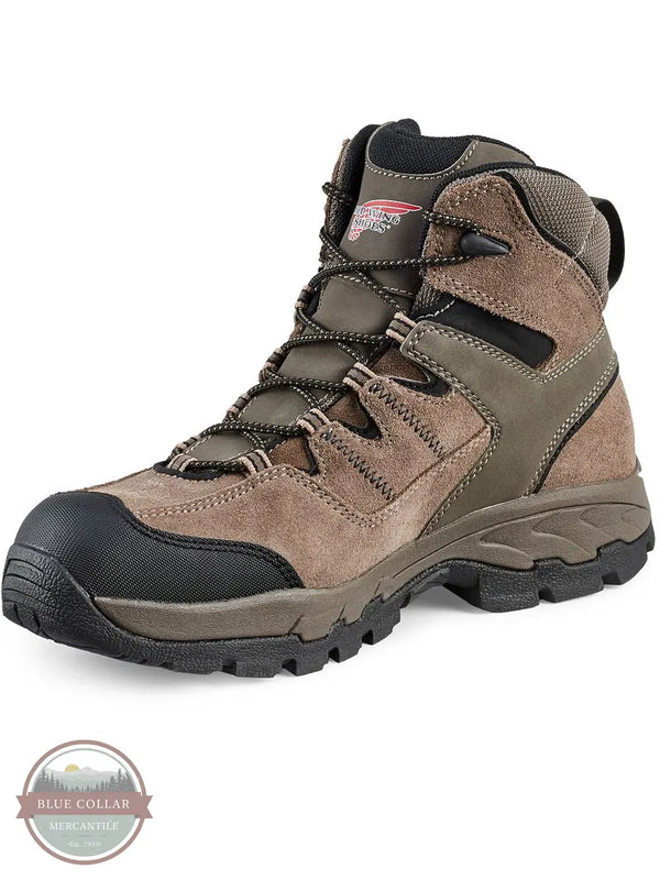 Truhiker 6 Inch Waterproof Safety Toe Hiker Boot by Red Wing 6670 other side