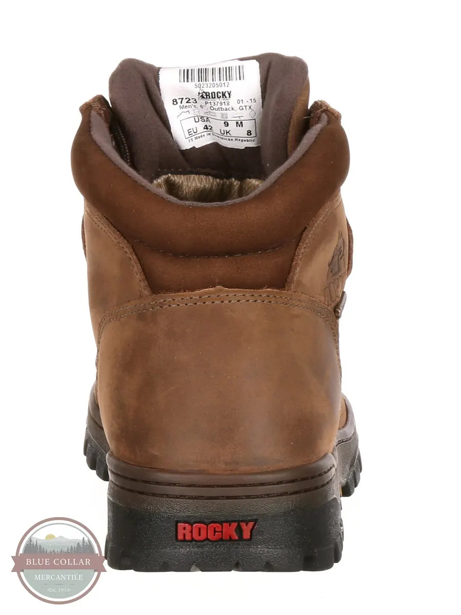 Rocky FQ0008723 Outback Gore-Tex® Waterproof  Hiker Boot heel