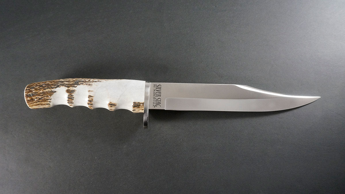 Silver Stag FF7.0ES Frontier Fighter Elk Stick Handle Knife