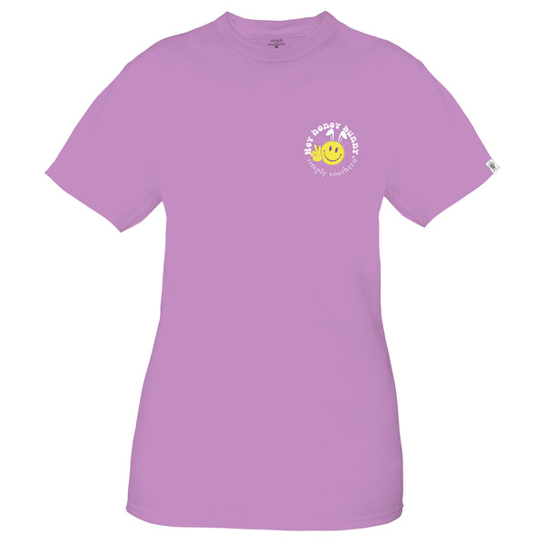 Simply Southern SS-BUNNY-PURPLE Hoppy Easter Honey Bunny T-Shirt front