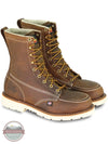 Thorogood 804-4378 American Heritage 8 Inch Trail Crazyhorse Steel Moc Toe Work Boot Maxwear90™ pair profile