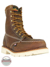 Thorogood 804-4378 American Heritage 8 Inch Trail Crazyhorse Steel Moc Toe Work Boot Maxwear90™ single profile