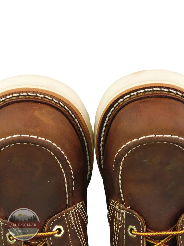 Thorogood 814-4203 American Heritage 6 Inch Trail Crazyhorse Moc Toe Maxwear Wedge™ Work Boots toes