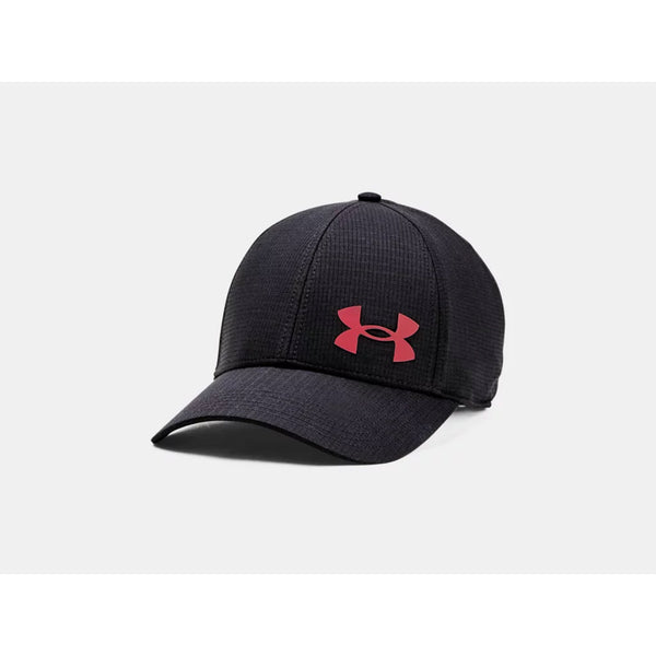 Under Armour 1361530-003 UA ArmourVent Stetch Cap in Black Front