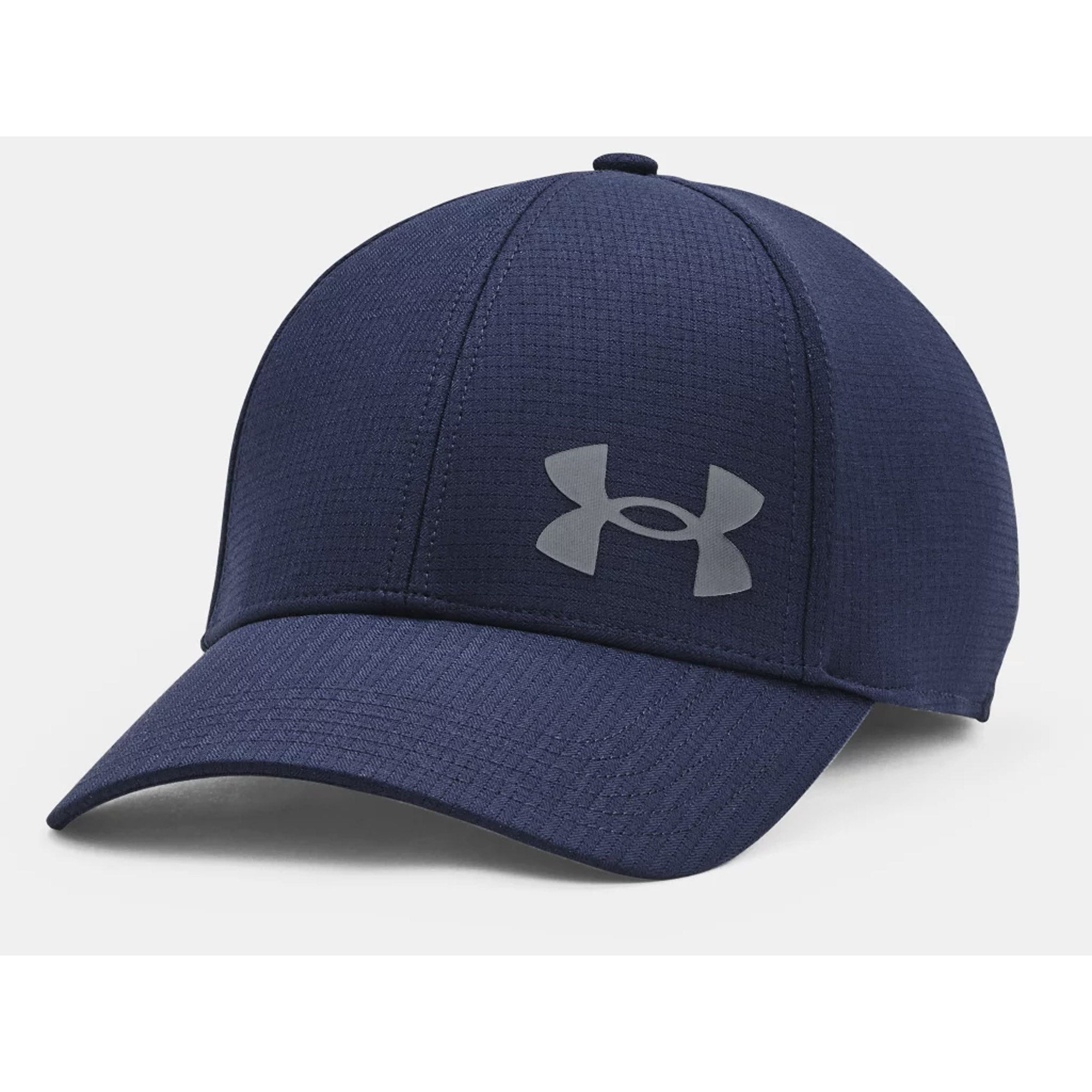 Under Armour 1361530-408 UA ArmourVent Stetch Cap in Blue Front