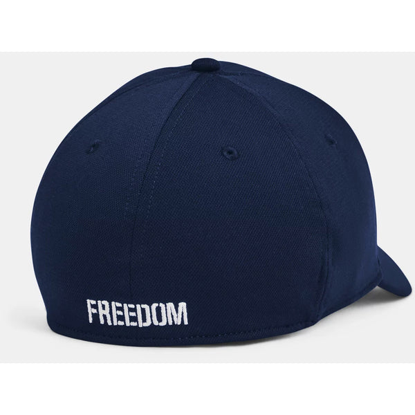 Under Armour 1362236-408 Freedom Blitzing Cap in Blue Back