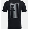 Men's UA Freedom Flag T-Shirt by Under Armour 1370810-002 back