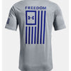 Men's UA Freedom Flag T-Shirt by Under Armour 1370810-036 back