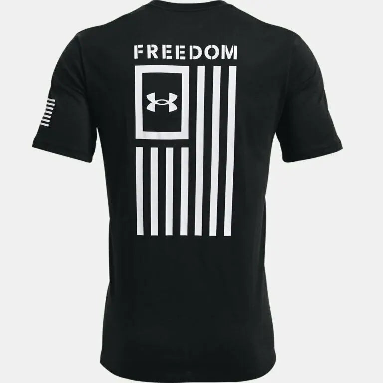 Men's UA Freedom Flag T-Shirt by Under Armour 1370810-001 back