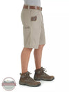 Wrangler 3W345 Men's Wrangler Riggs Workwear® Technician Short Dark Khaki Side View